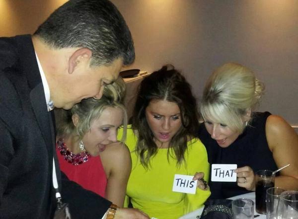 Lancashire magician Darren Brand at charity event