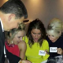 Lancashire magician Darren Brand at charity event