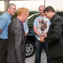 Lancashire Magician at a corporate event.