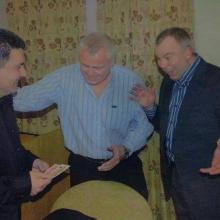 North West Magician Darren Brand performing for TV actor Steve Pemberton