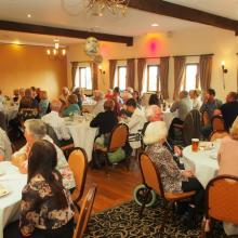 Magic entertainment for large room